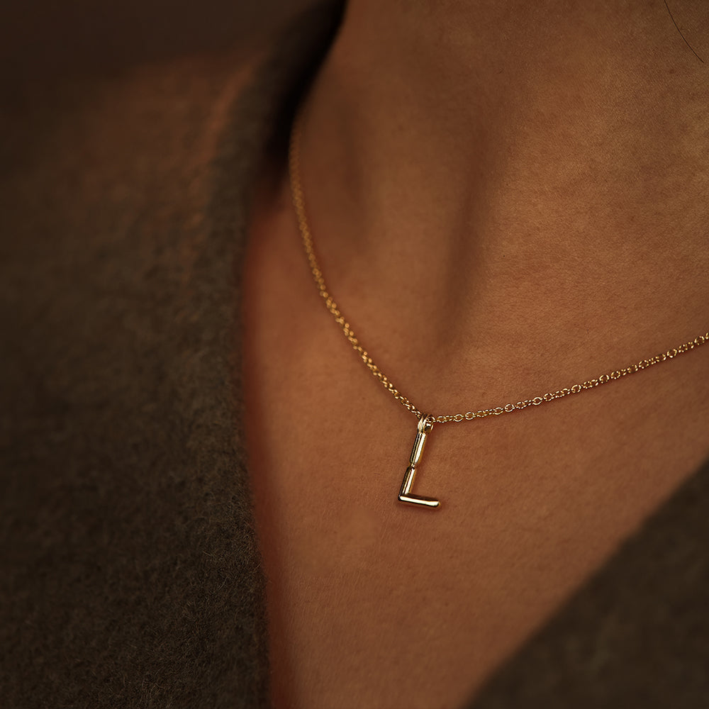 Collier BOLD - Lettre L - Deloison Paris