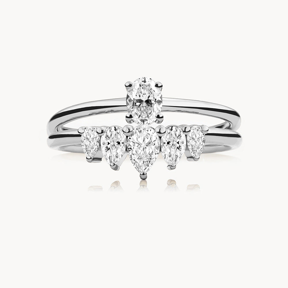 #Métal_Or blanc 18k
