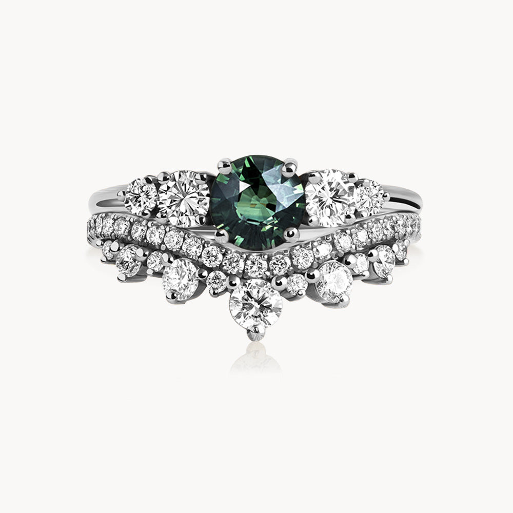 #Métal_Or blanc 18k