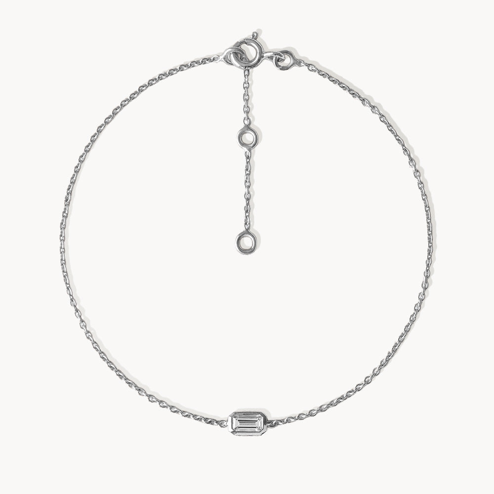 #Métal_Or blanc 18k