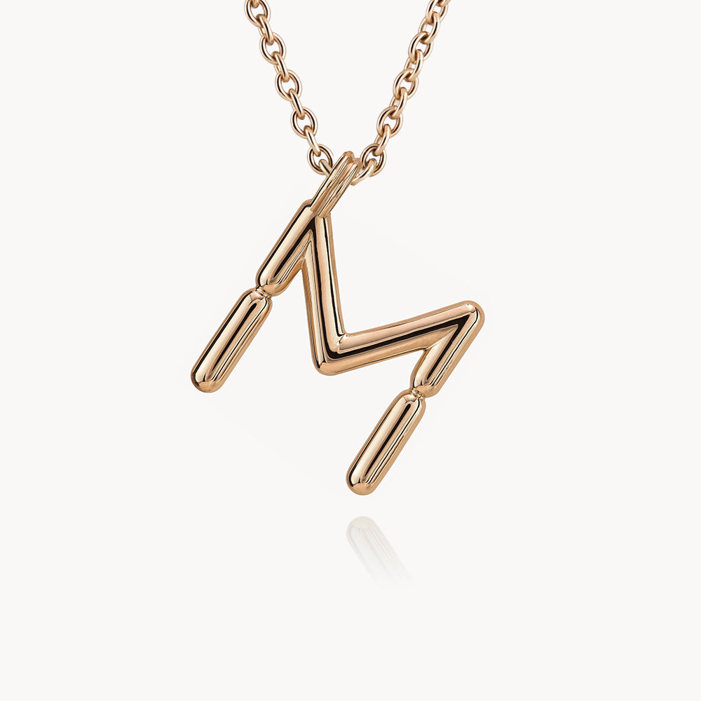 Collier BOLD - Lettre M - Deloison Paris