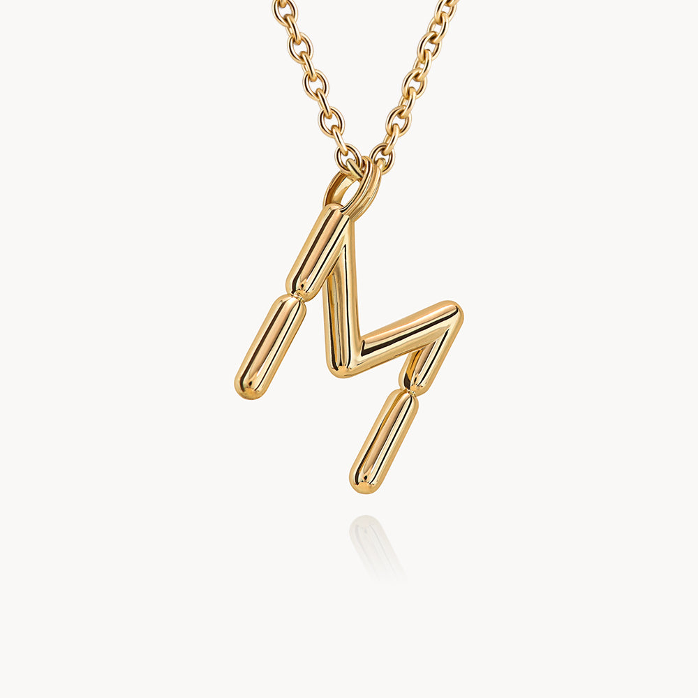 Collier BOLD - Lettre M - Deloison Paris