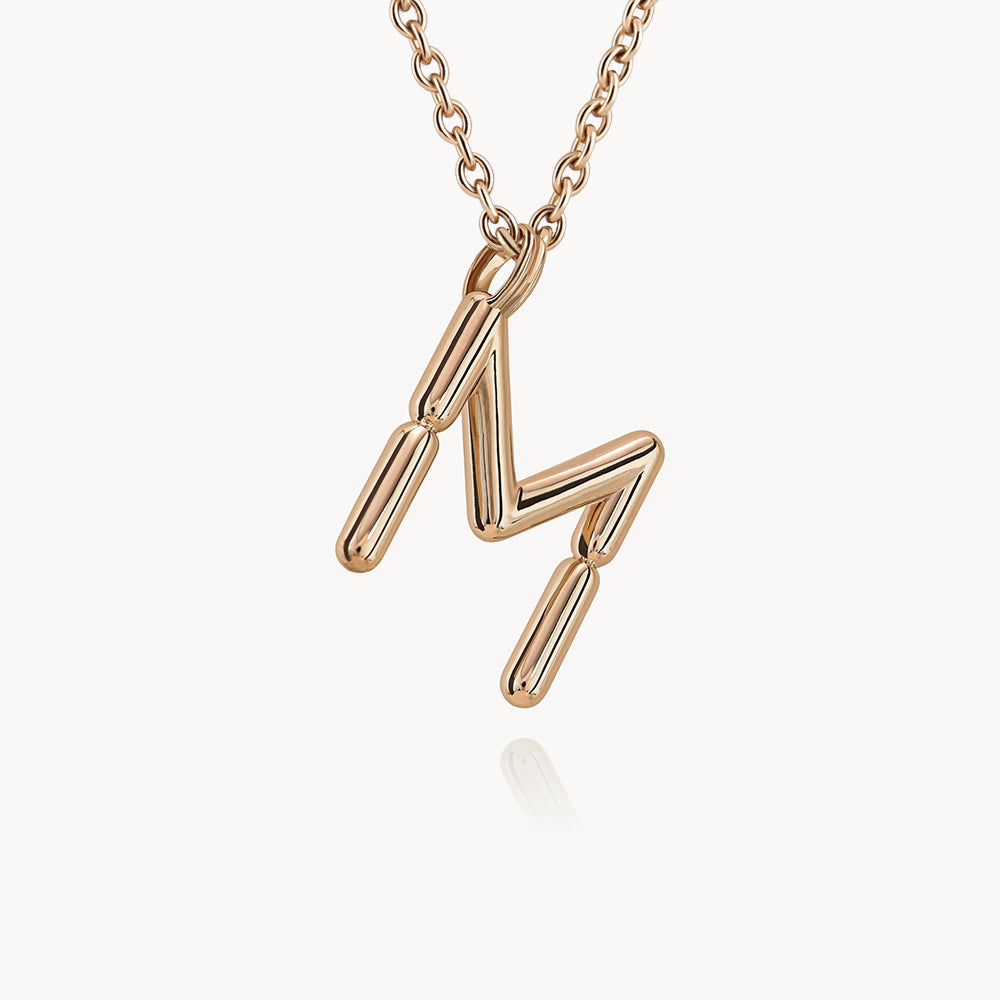 Collier BOLD - Lettre M - Deloison Paris