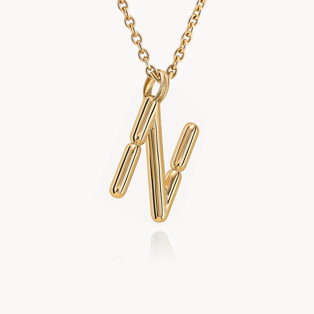 Collier BOLD - Lettre N - Deloison Paris