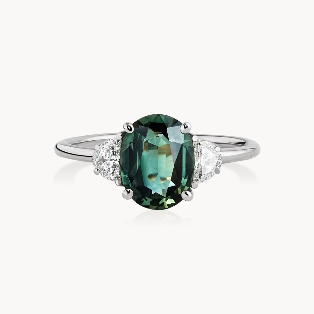 #Métal_Or blanc 18k