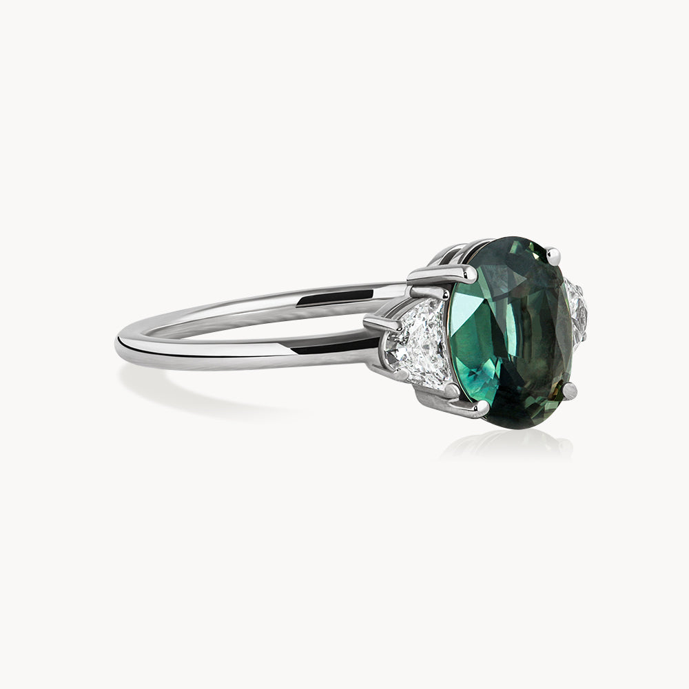 #Métal_Or blanc 18k