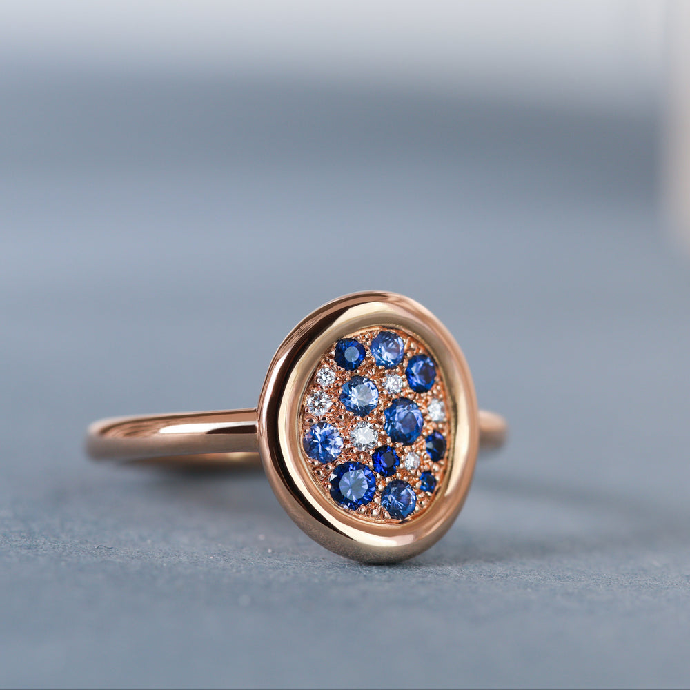 Soluna saphirs bleus S - Deloison Paris