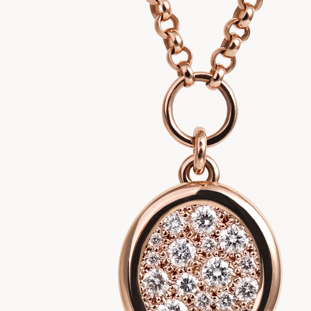 Pendentif Soluna diamants 