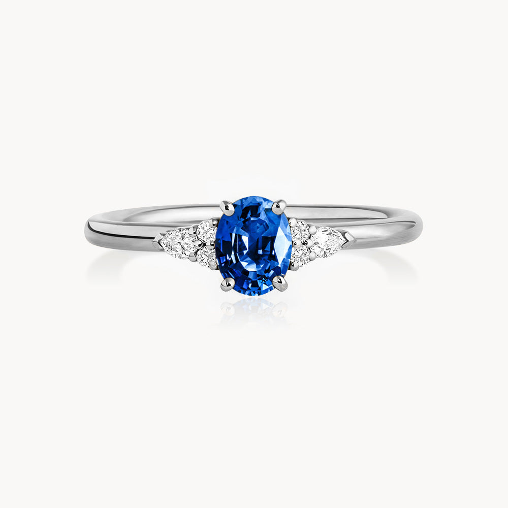 #Métal_Or blanc 18k