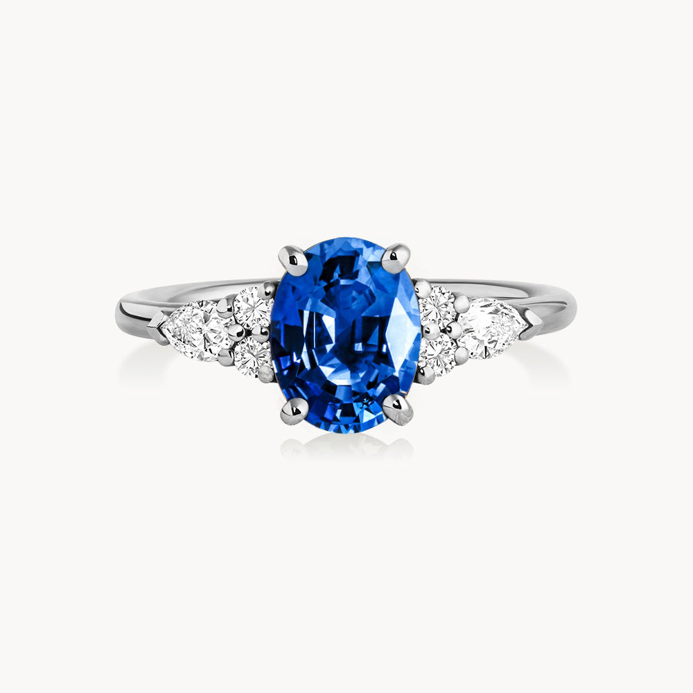 #Métal_Or blanc 18k