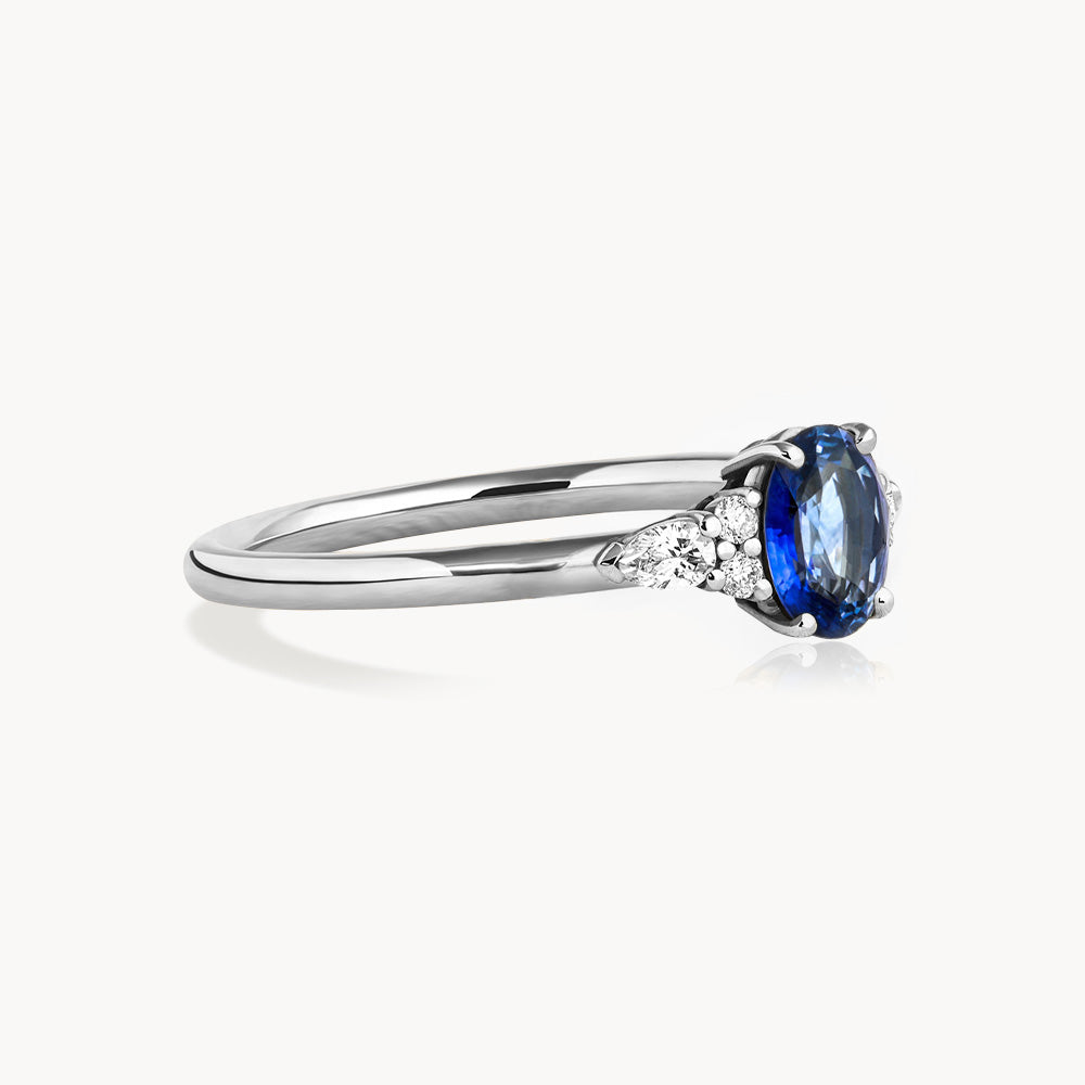 #Métal_Or blanc 18k