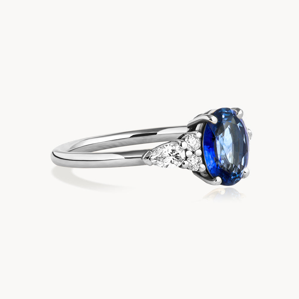 #Métal_Or blanc 18k
