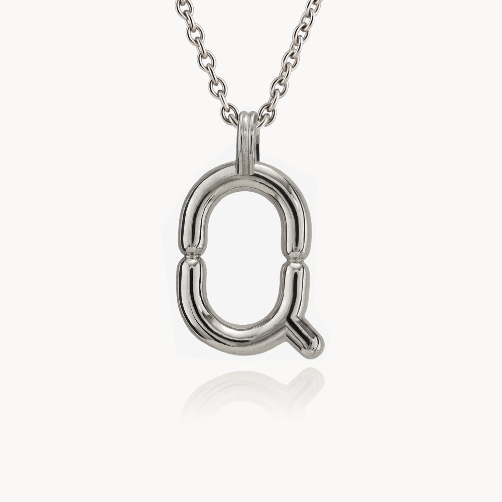 Collier BOLD - Lettre Q - Deloison Paris