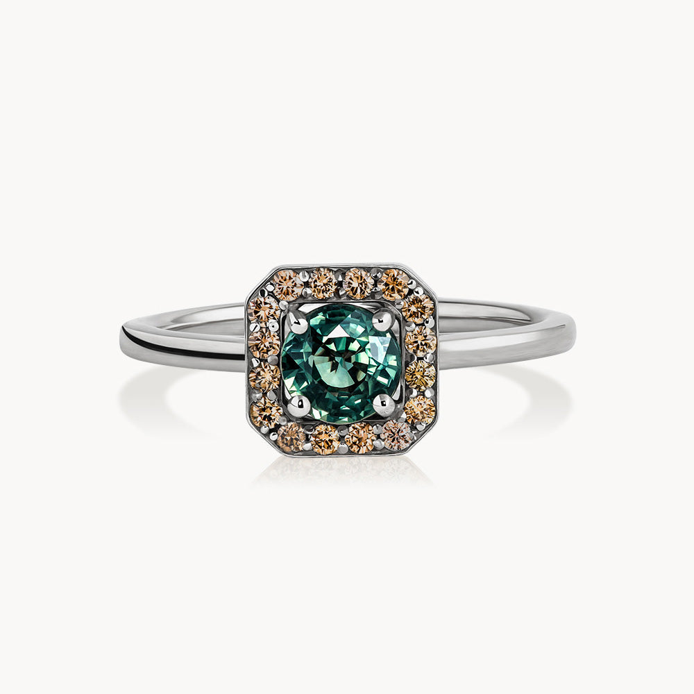 #Métal_Or blanc 18k