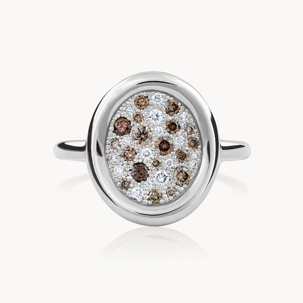 #Métal_Or blanc 18k