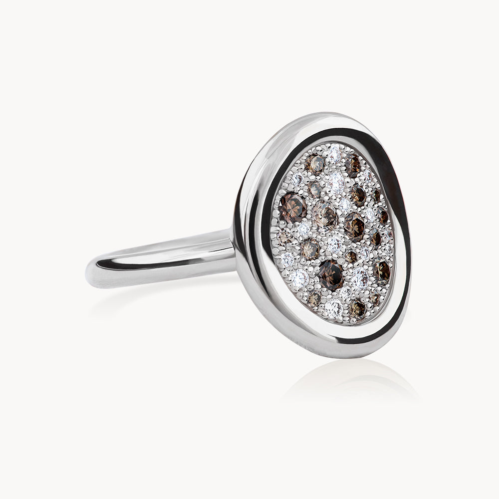 #Métal_Or blanc 18k