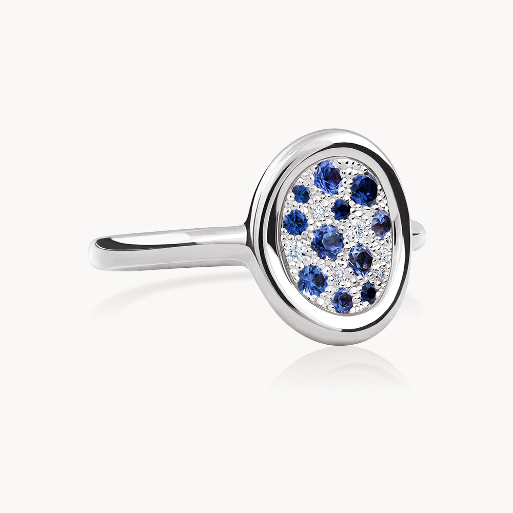 #Métal_Or blanc 18k