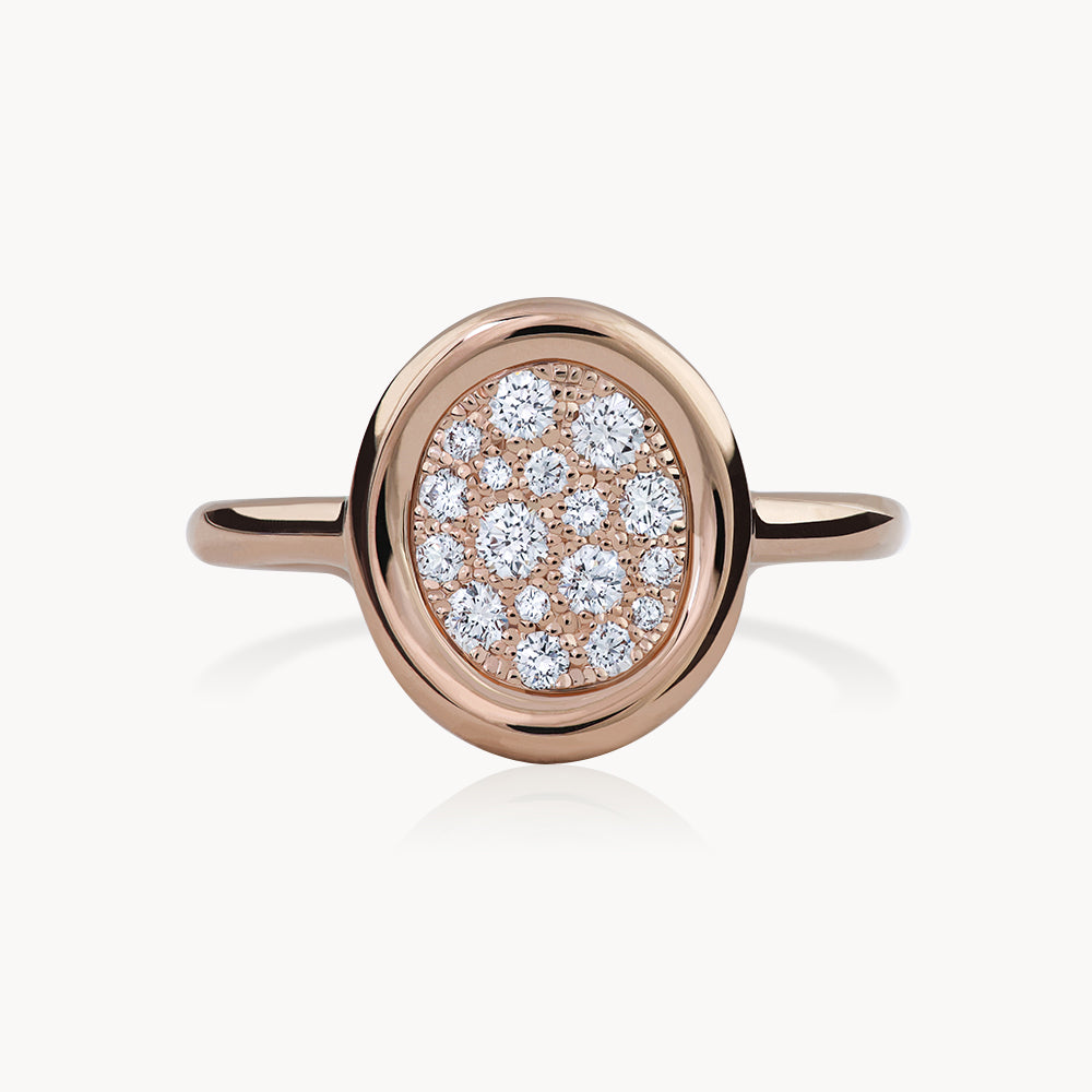 #Métal_Or rose 18k
