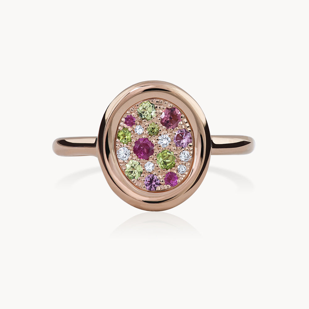 #Métal_Or rose 18k