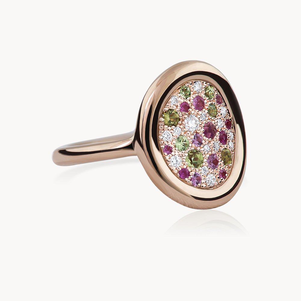 #Métal_Or rose 18k