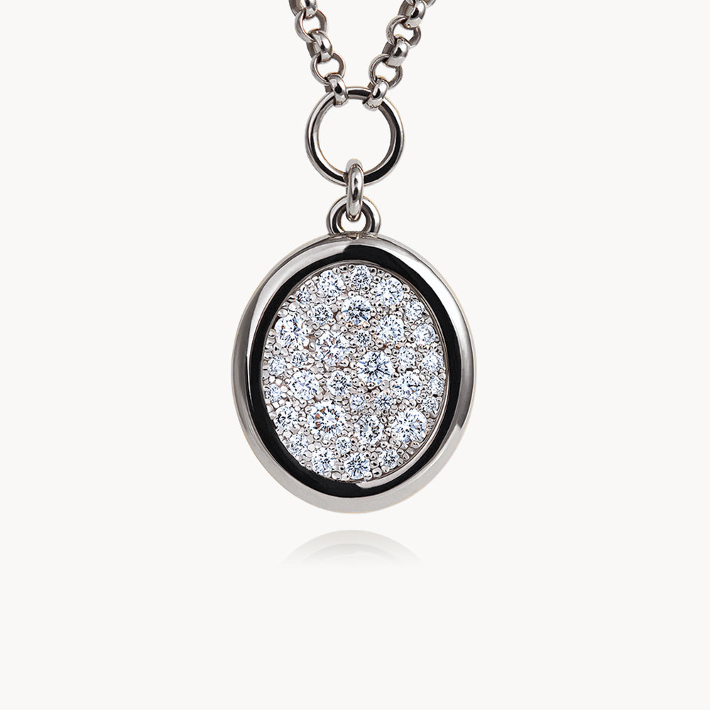 #Métal_Or blanc 18k