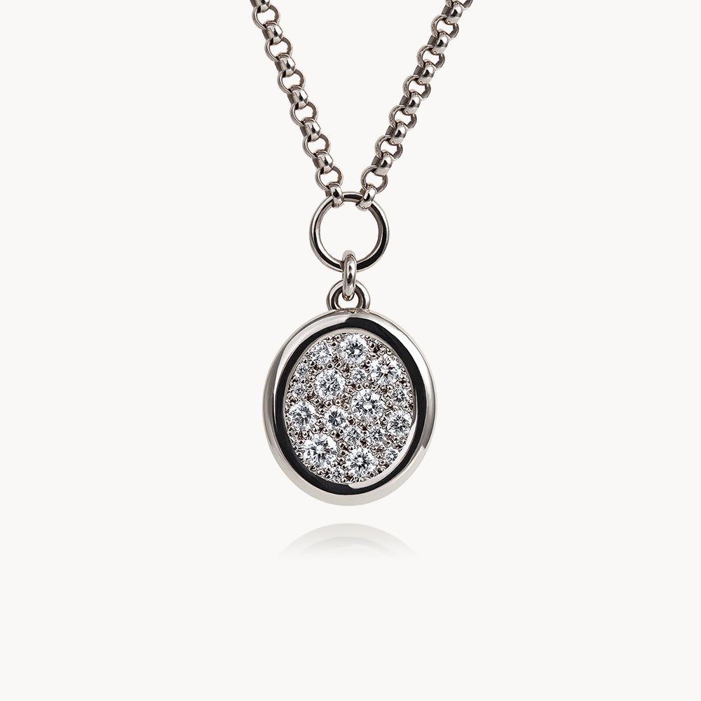 #Métal_Or blanc 18k