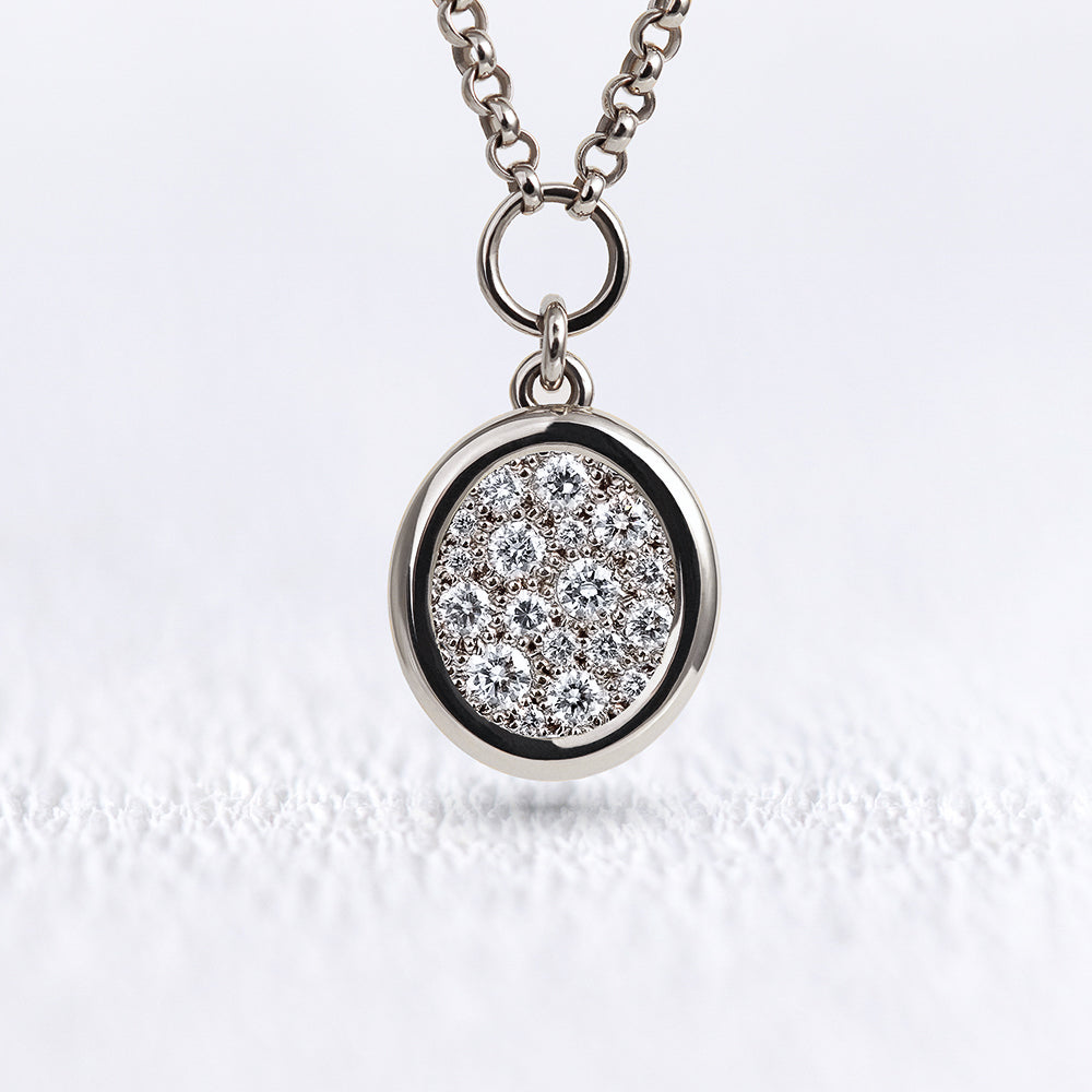 Pendentif Soluna diamant S - Deloison Paris