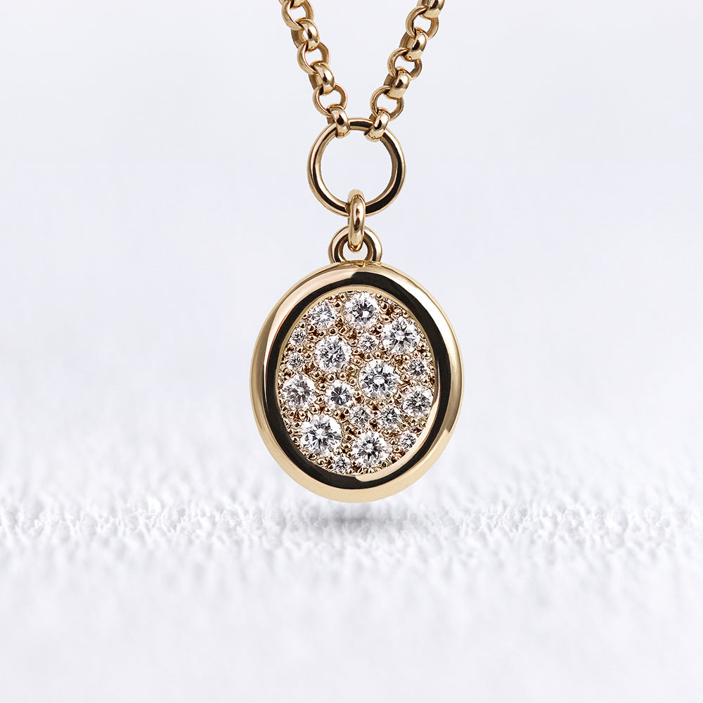 Pendentif Soluna diamant S - Deloison Paris