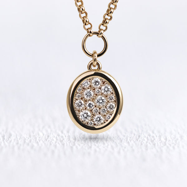 Pendentif Soluna diamant S - Deloison Paris