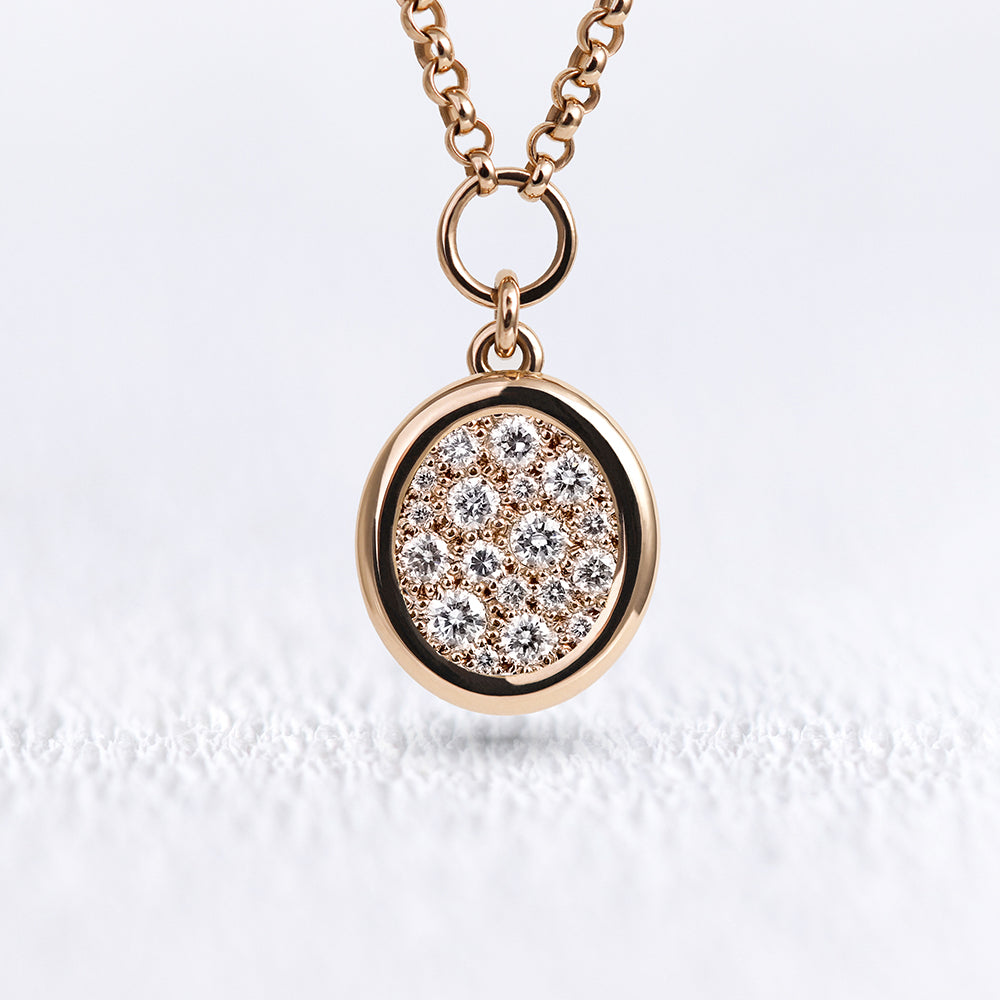 Pendentif Soluna diamant S - Deloison Paris