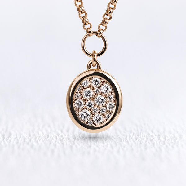 Pendentif Soluna diamant S - Deloison Paris