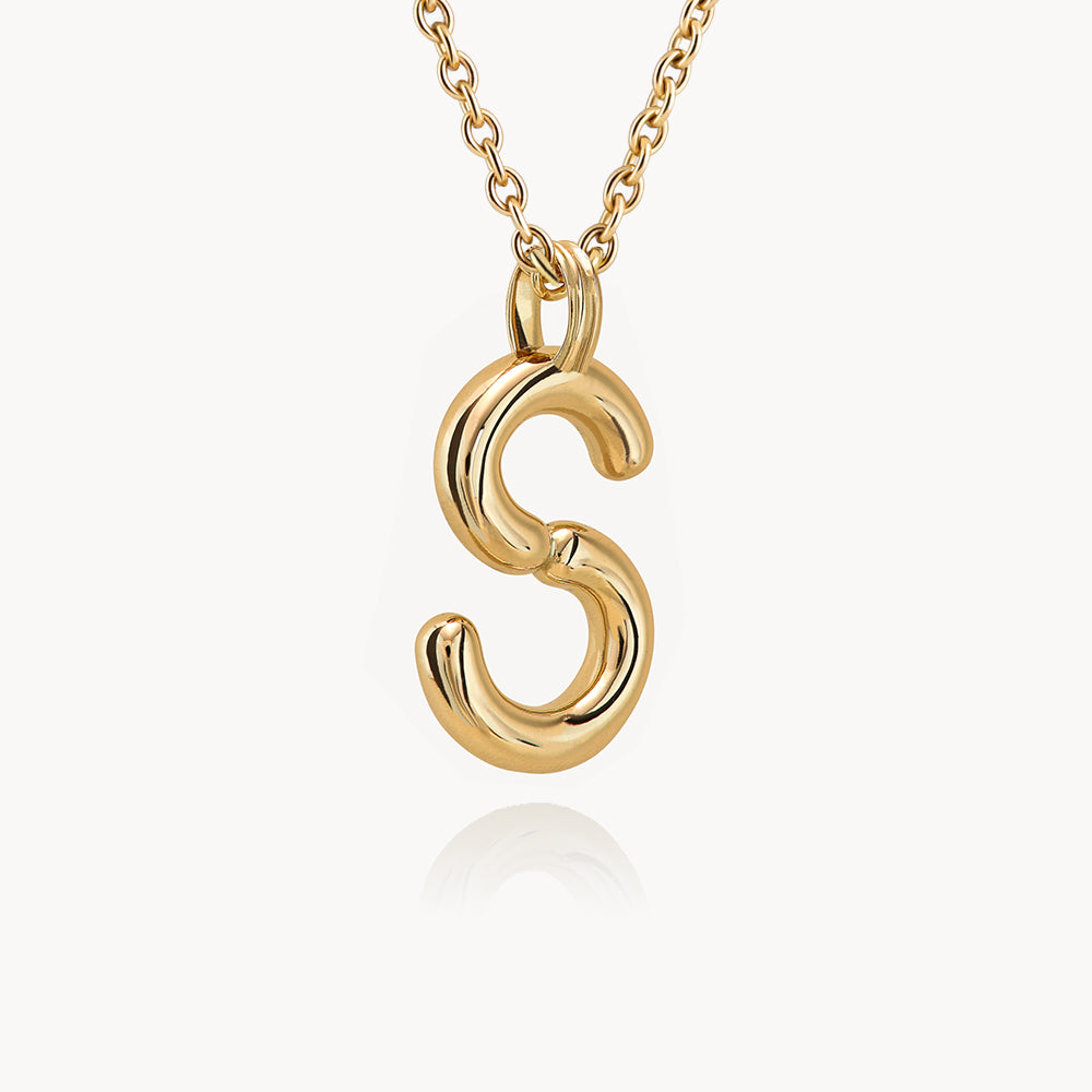 Collier BOLD - Lettre S - Deloison Paris