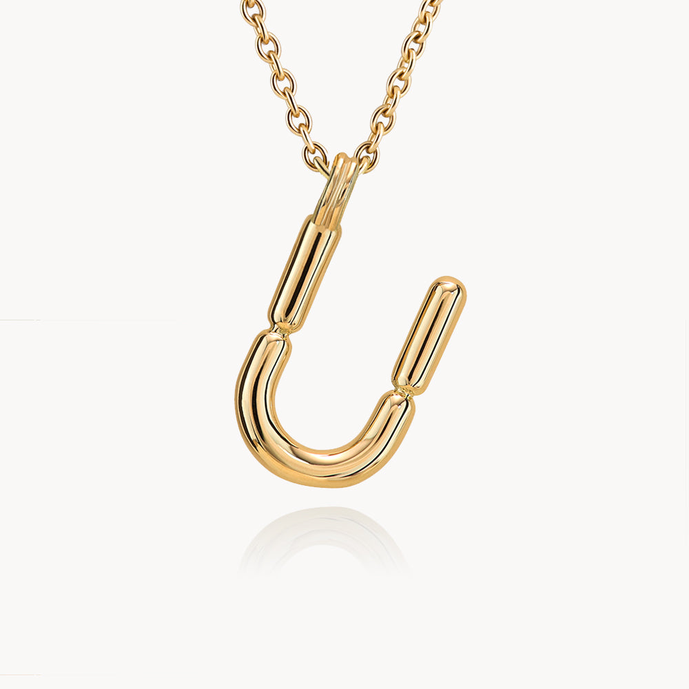 Collier BOLD - Lettre U - Deloison Paris