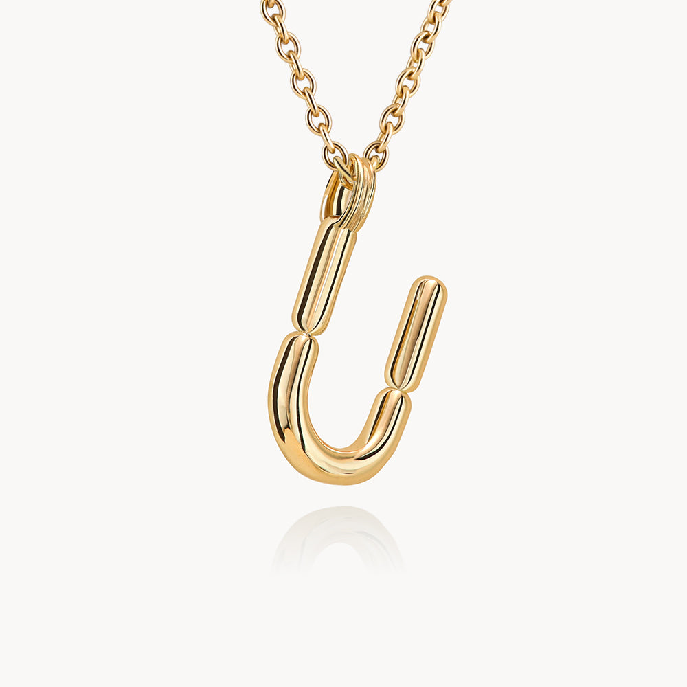 Collier BOLD - Lettre U - Deloison Paris