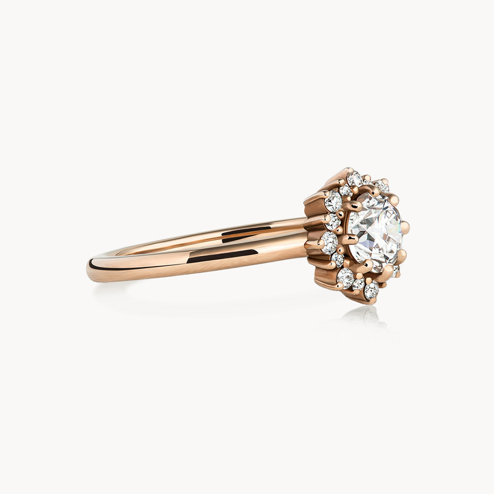 #Métal_Or rose 18k