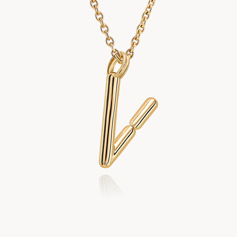 Collier BOLD - Lettre V - Deloison Paris