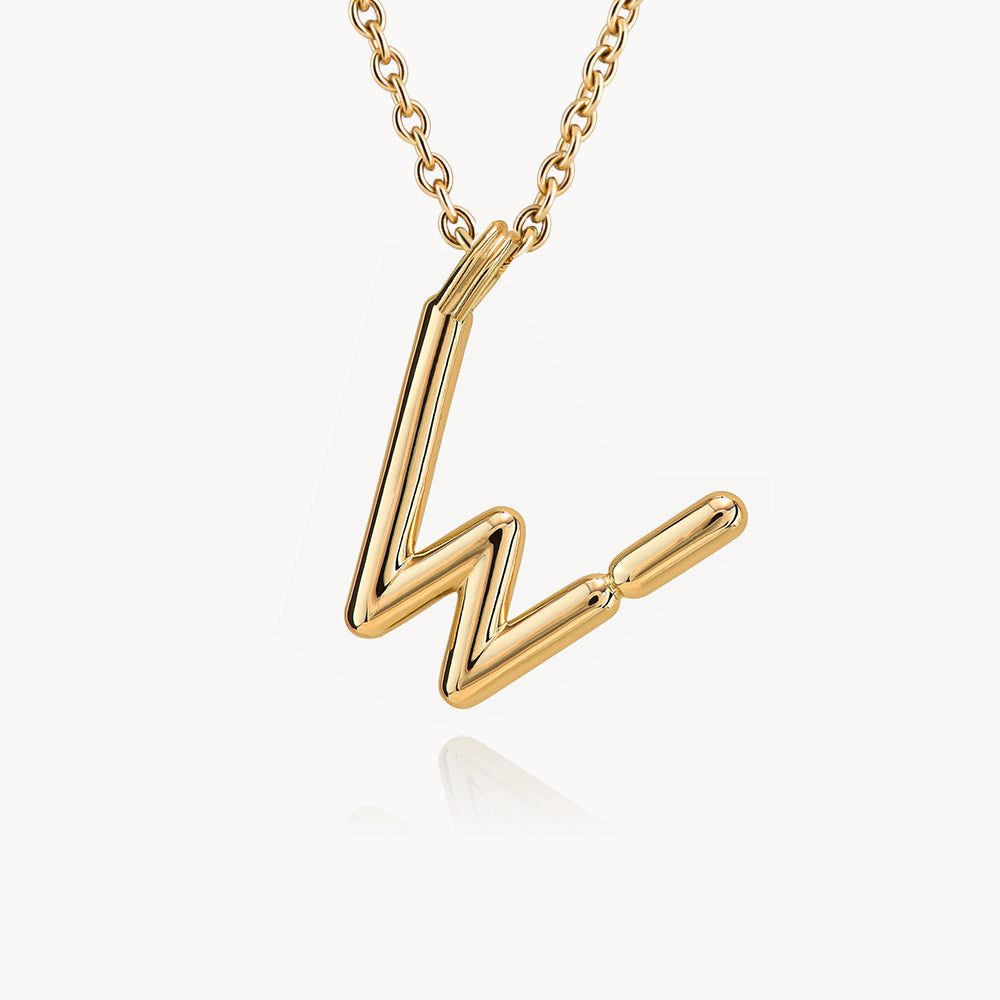 Collier BOLD - Lettre W - Deloison Paris