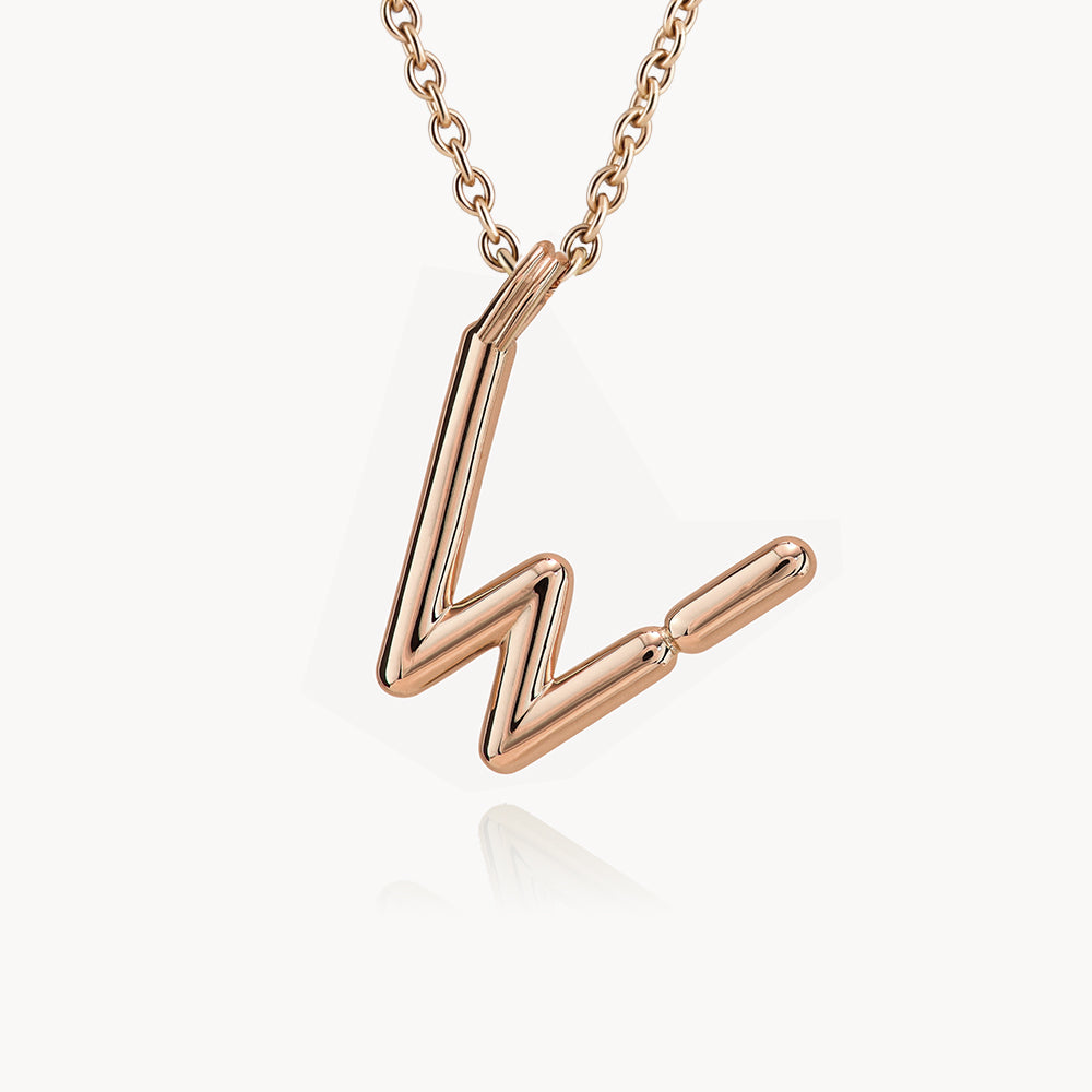Collier BOLD - Lettre W - Deloison Paris
