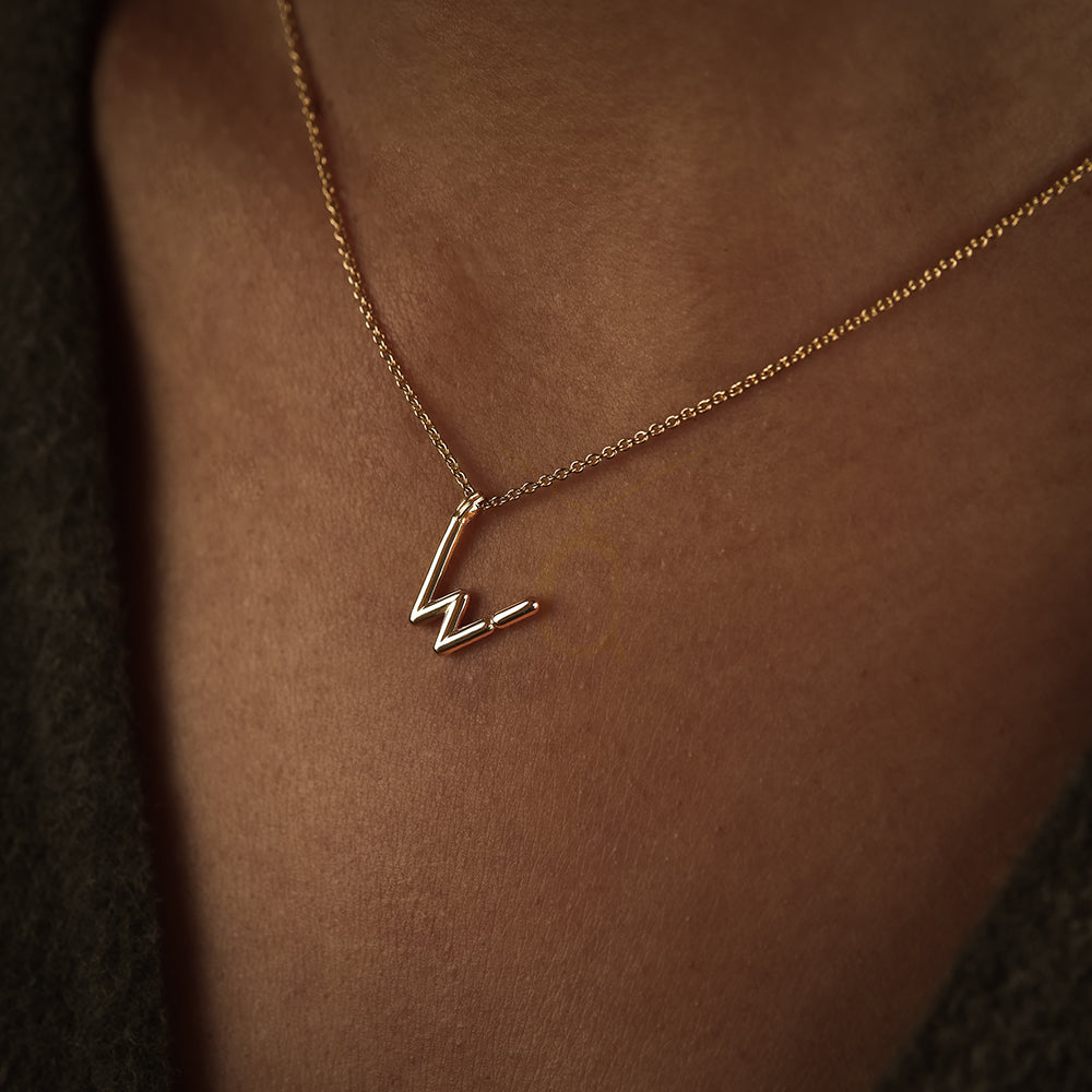 Collier BOLD - Lettre W - Deloison Paris