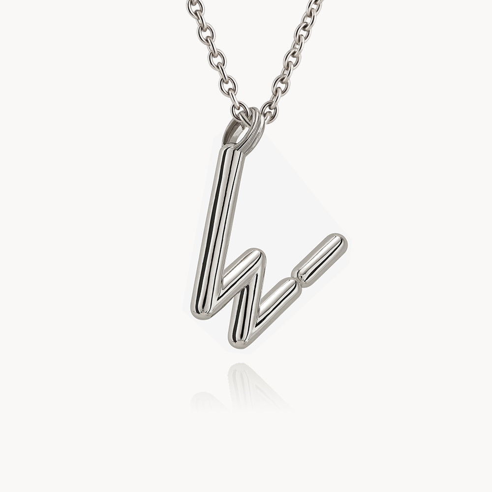 Collier BOLD - Lettre W - Deloison Paris