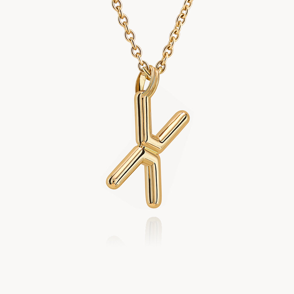 Collier BOLD - Lettre X - Deloison Paris