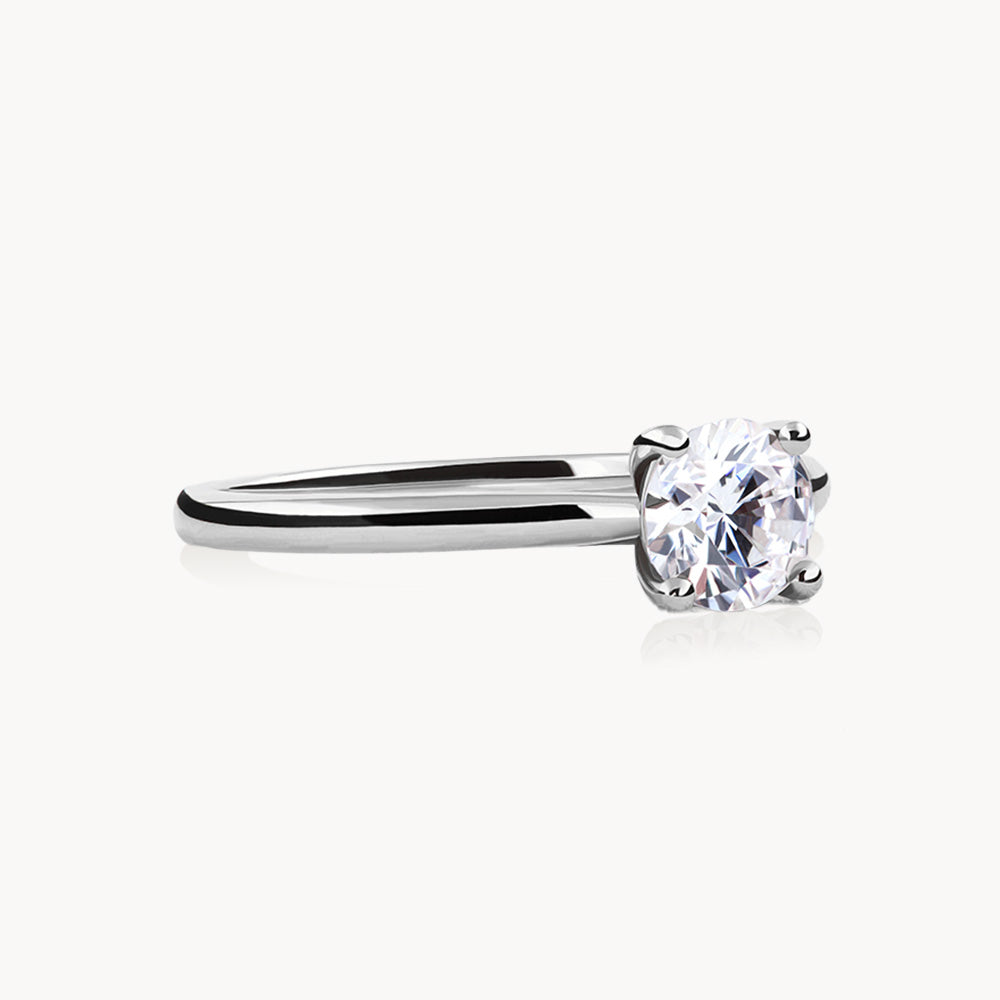 #Métal_Or blanc 18k