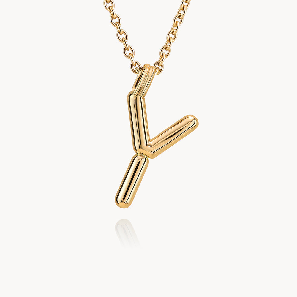 Collier BOLD - Lettre Y - Deloison Paris
