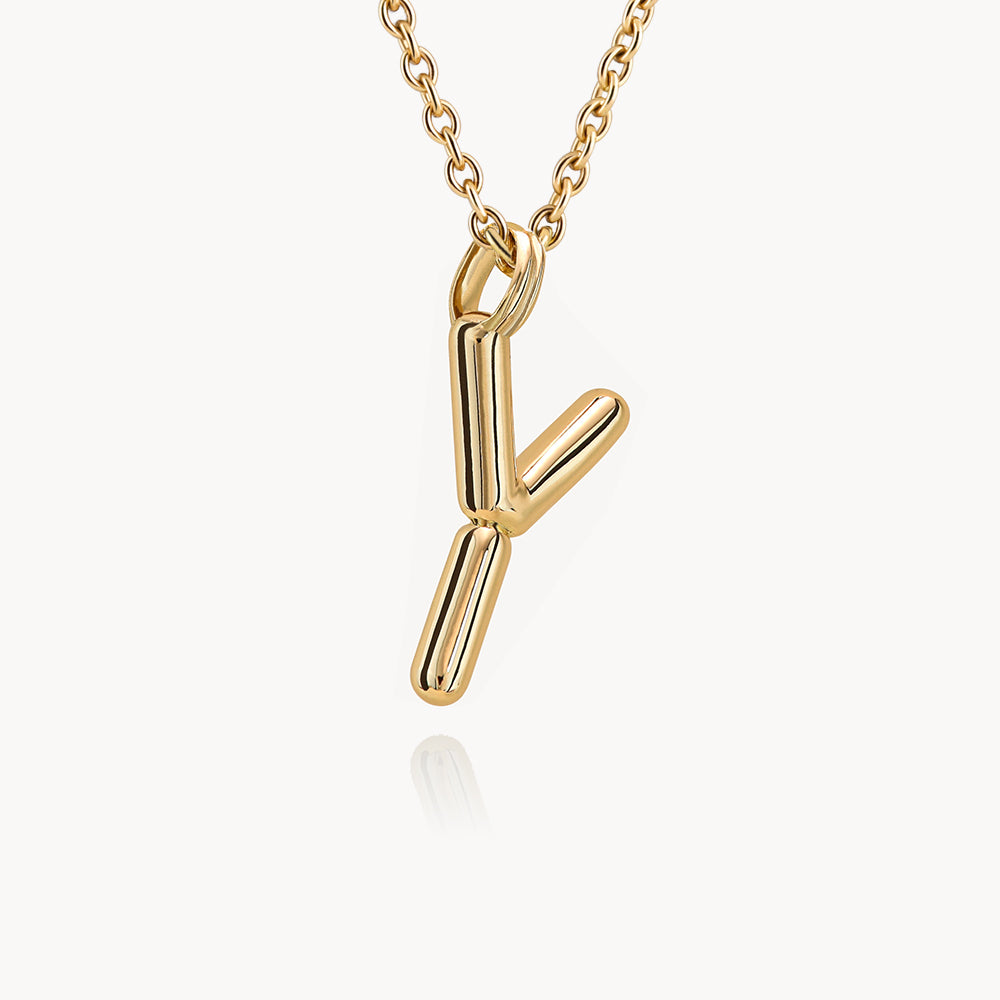 Collier BOLD - Lettre Y - Deloison Paris