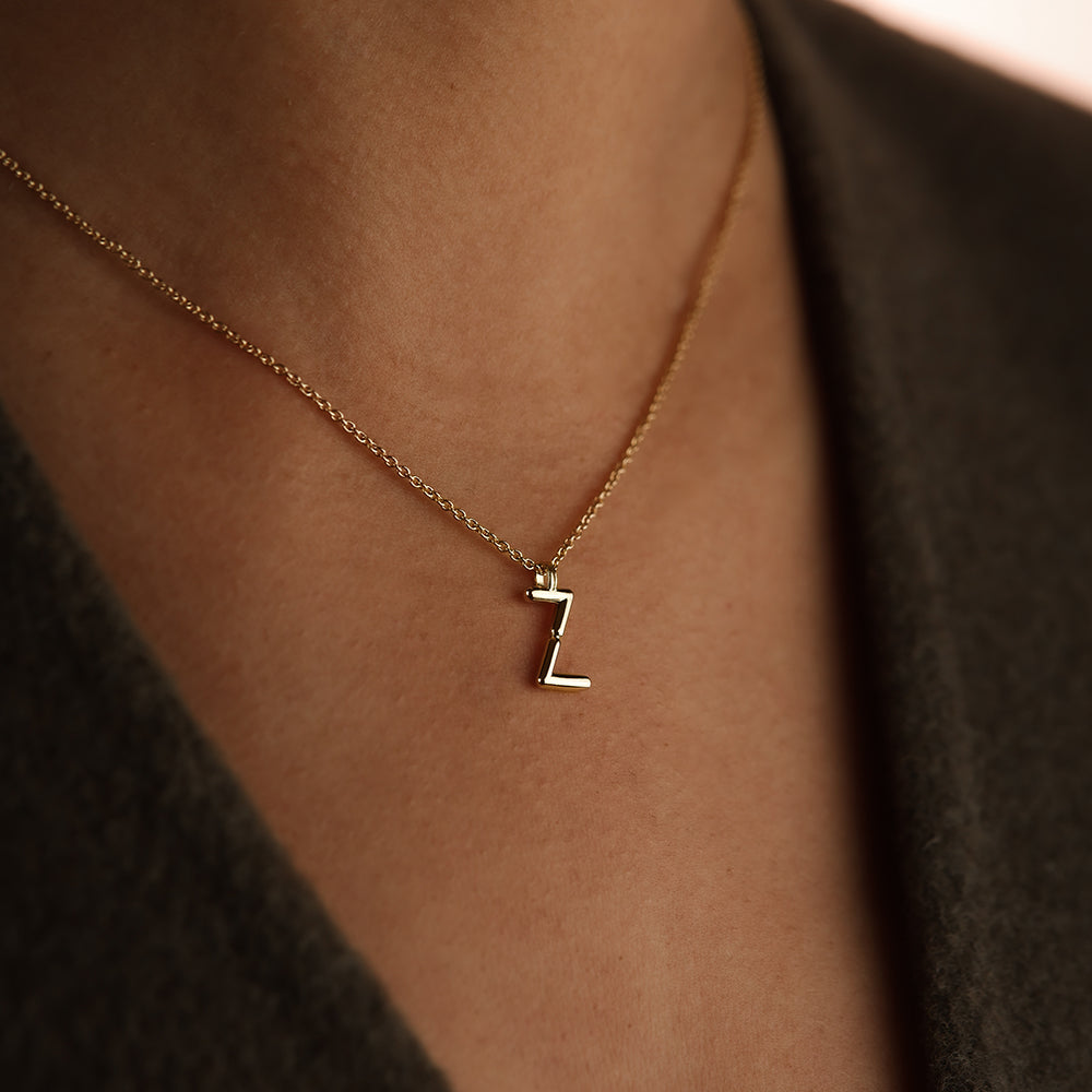 Collier BOLD - Lettre Z - Deloison Paris