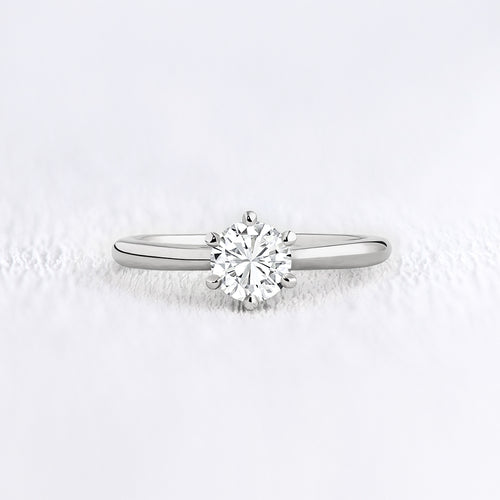 Bague solitaire diamant - Deloison Paris