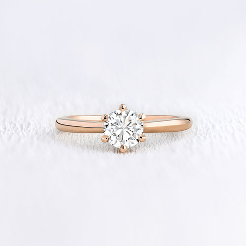 Bague solitaire diamant - Deloison Paris