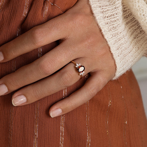 Bague papillon diamants - Deloison Paris